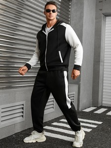 Nuevo diseño de verano para hombre ecológico 100% poliéster Color sólido chándal de alta calidad a precio mayorista - Product Image 4