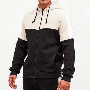Fabrication professionnelle nouveau style de sweats à capuche zippés pour hommes vente en gros personnalisée sweats à capuche de haute qualité pour hommes sweat à capuche zippé basique - Product Image 1