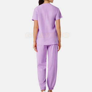 Etiqueta privada Material duradero Mujeres Médico Scrub Uniforme Bajo MOQ Mujeres Médico Scrub Uniforme - Product Image 2