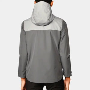 Chaqueta cortavientos deportiva ligera personalizada para hombre, chaqueta impermeable con capucha Unisex para senderismo, chaquetas cortavientos para hombre - Product Image 2