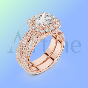 18K Gold <b>Stack</b> <b>Ring</b> for Modern Look - Product Image 1