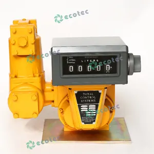 Ecotec akurasi tinggi 2 inci LC pengukur aliran untuk Dispenser bahan bakar