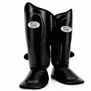 Espinilleras para niños y adultos para uso deportivo, los mejores guantes de boxeo de cuero y PU con logotipo personalizado OEM, espinilleras elásticas - Product Image 2