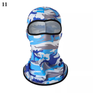 Haute Qualité Cagoule Visage Masque Bandana Couverture Camo Tactique Chapeau Capuche Biker Cou Guêtre Écharpe 100% Polyester Ski Masque - Product Image 5