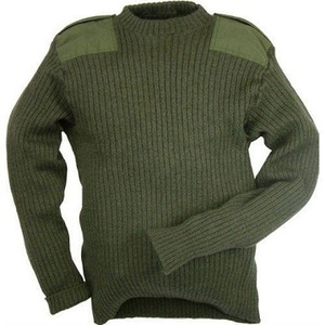High Quality Tactical Pullover Sweater Breathable Knitted Sweaters for Winter in <b>Plain</b> <b>Colours</b> - Product Image 3