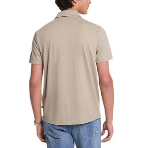 Camiseta de Golf Casual de Manga Corta para Hombre, de Alta Calidad, con Estampado Personalizado del Fabricante, Estilo Básico, Sólido, Elegante, Transpirable, de Punto, para Verano - Product Image 4