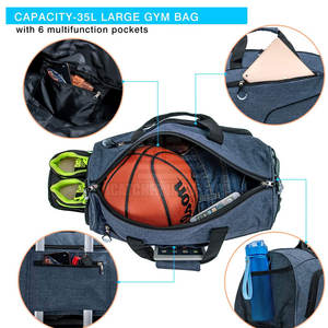Heavy Duty Grand Fitness Voyage Duffle Bag Étanche Léger Hommes Sports Gym Duffle Bag - Product Image 4