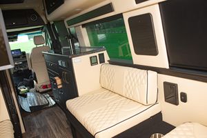 Fairly Used 2022 M-ercedes-Benz Sprinter 3500XD American <b>Coach</b> Patriot 11,900 Miles, Turbodiesel V6, Luxury Van Conversion - Product Image 5