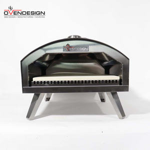 16-inch roestvrijstalen <span class=keywords><strong>BBQ</strong></span>-<span class=keywords><strong>grill</strong></span> & pizzaoven met een maximale temperatuur van 500°C voor 3-5 personen, voor gebruik op het aanrecht - Product Image 4