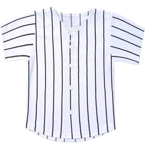 Camiseta de béisbol con botones personalizada para niños, camisetas deportivas de punto con estampado de Hip Hop, camiseta para hombres - Product Image 6