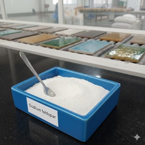 High-Whiteness Sodium Feldspar Powder for <b>Ceramic</b>, Glass and Sanitaryware Industries - Product Image 5