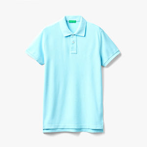 เสื้อยืดโปโลลำลองแขนสั้นของผู้ชายเสื้อระบายอากาศได้ดีเสื้อเจอร์ซีย์ผ้าไหมโพลีเอสเตอร์ออกแบบโลโก้ได้ตามต้องการ - Product Image 5