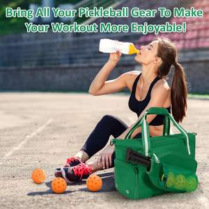 Vietnam Factory Pickleball <b>Tote</b> <b>Bag</b> 30-40L Capacity <b>for</b> Women <b>Men</b> with Shoe Compartment OEM ODM Rack <b>Bags</b> - Product Image 6