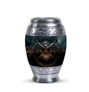 Eagle Guarding the Soul Gate <b>Urn</b> <b>for</b> <b>Ashes</b> Adult Male Eagle <b>Small</b> Keepsake <b>Urns</b> Cremation Bald Eagle <b>for</b> <b>Human</b> Custom Size - Product Image 1