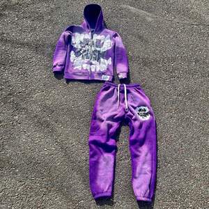 100% coton uni survêtement hommes noir pour oem gros survêtements Polyester soleil délavé acide lavage survêtements - Product Image 1