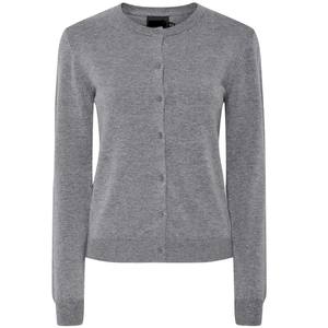 Nouveauté : Pull décontracté pour femme, col rond, tricot plat, manches longues, broderie fine, anti-boulochage, couleur unie, coton/nylon de haute qualité - Product Image 5