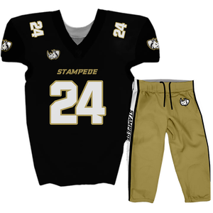 Maillot de football américain pour jeunes avec sublimation personnalisée Short respirant à manches courtes Style estival grande taille - Product Image 4