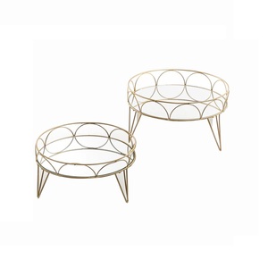 Accesorios de Decoración para Mesa de Hotel, Soporte para Pastel para Bodas y Fiestas, Nuevo Diseño, Soporte Metálico para Cupcakes - Product Image 4