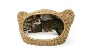 Cama de mimbre artesanal de alta calidad para mascotas, casa de mimbre para gatos, suministro directo de fábrica al por mayor sostenible y elegante - Product Image 5