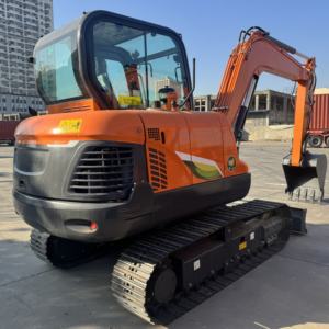 Nueva Excavadora de Orugas DX60 2026, Excavadora Hidráulica de 6 Toneladas, Mini Excavadora, Mejor Precio, Alto Rendimiento para Construcción y Trabajo Agrícola - Product Image 4
