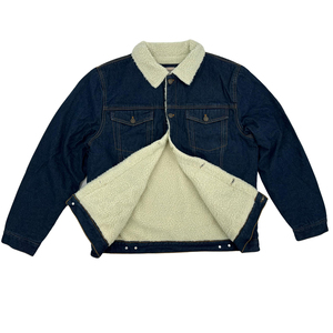 Vestes en jean coupe-vent les plus vendues pour hommes Prix d'usine Vestes décontractées pour hommes Vêtements d'extérieur durables et élégants - Product Image 3