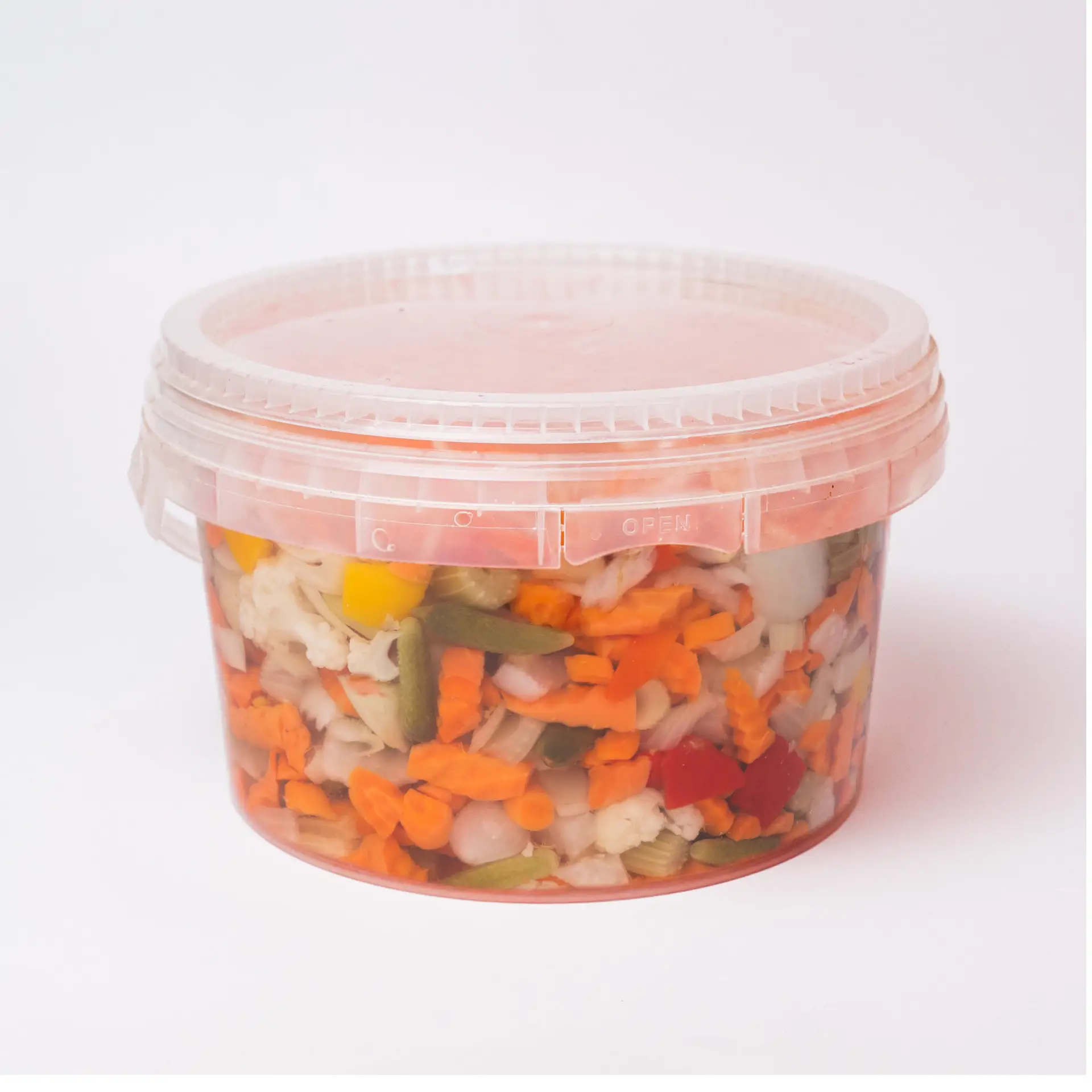 Premium Quality Giardiniera-Mistura Perfeita de Legumes em Conserva para Antipasti e Sanduíches-Frasco 3,5kg