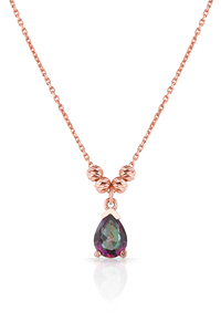 Collar con Colgante de Plata de Ley 925 Azuris, Cadena de Eslabones Moderna, Zirconia, Chapado en Rodio, para Mujer, Bodas, Fiestas, Compromisos - Product Image 2