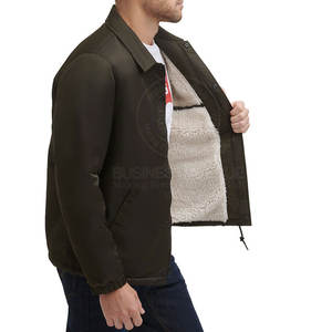 โรงงานผลิตเสื้อแจ็คเก็ตฤดูหนาวแขนยาวแบบใหม่สำหรับเล่นกีฬา รับผลิตตามสั่ง ขายส่งเสื้อแจ็คเก็ตสำหรับผู้ชาย - Product Image 3