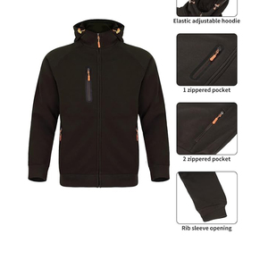 Conjunto Deportivo de Chándal con Cremallera para Hombre, Diseño Moderno 2025, Estilo Deportivo Informal con Cuello Alto y Patrón Liso - Product Image 4