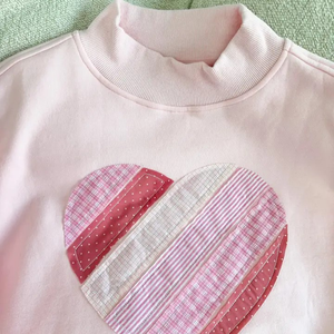 Custom Winter Women Fleece Mock Neck Sweatshirts Embroidered Front Design Custom Regular Sleeves Customized Color OEM Service - Product Image 4