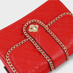 Último diseño de cuero hecho a la moda bolsas personalizadas precio bajo moda bolsa de cuero - Product Image 5