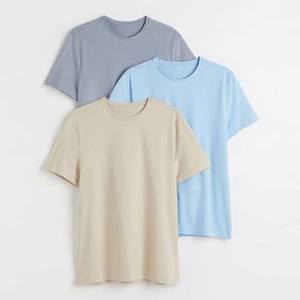 Vente en gros T-shirt uni personnalisé de haute qualité à manches courtes et col rond pour hommes, votre conception, impression, séchage rapide T-shirt pour hommes - Product Image 6