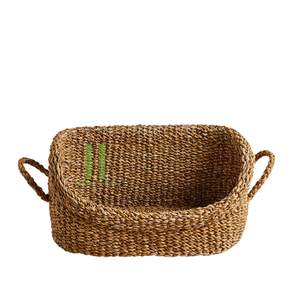 Lit naturel pour animaux de compagnie en jacinthe d'eau intérieure pour chat avec coussin doux fait à la main et OEM au Vietnam HNH Craft - Product Image 3