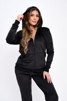 Ensemble de jogging en velours pour femme, design personnalisé, haute qualité, fermeture éclair, décontracté, couleur unie, au-dessus du genou, toutes saisons, avec logo, respirant