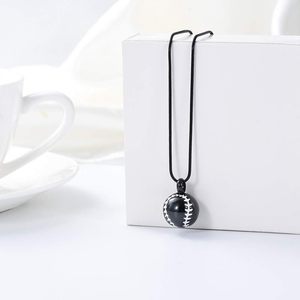 เครื่องประดับสำหรับฌาปนกิจเถ้ากระดูกเหล็กสีดำโกศที่ระลึกสำหรับขี้เถ้าสร้อยคอจี้มนุษย์กำหนดขนาดได้เอง - Product Image 3