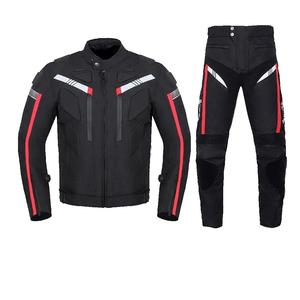 Veste de Motocross Veste de Moto Imperméable Homme Costume de Moto Veste d'équitation Résistant à l'usure Coupe-vent Vêtements de Moto Pantalon - Product Image 4