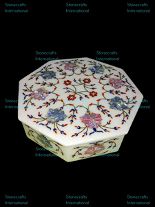 Boîte à bijoux moderne en nacre faite à la main en forme de rectangle avec emballage personnalisé fournisseur indien pour quantité en vrac - Product Image 3