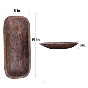 Cuencos de madera de Acacia para ensalada, fruta y verdura, venta al por mayor - Product Image 4