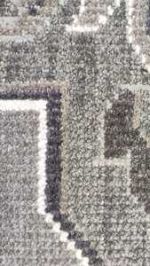 ชุดพรมขนสัตว์ปักลายนามธรรมทันสมัยสีเทาโรงงานทอมือกันลื่นสั่งซื้อขั้นต่ำ1ชิ้นสำหรับการใช้ชีวิต - Product Image 6