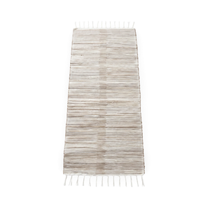 Striped PVC <b>Table</b> <b>Runner</b> for Home and Hotel Decor Christmas and New Year Embroidered Jacquard Woven Style - Product Image 2