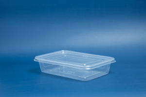 Boîte en plastique de forme rectangulaire jetable en plastique Transparent d'usine pour la nourriture/fruits/salade avec des produits de couvercle les plus vendus 2025 - Product Image 3