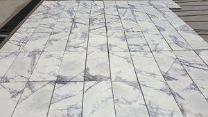 หินอ่อนธรรมชาติรักษ์โลกขนาด 20x20 ซม. แบบขัดเงา ตัวอย่างขนาดเล็ก สำหรับปูพื้น ทางเดินรถยนต์ ดีไซน์ทันสมัย ผลิตในตุรกี เหมาะสำหรับสวน - Product Image 5