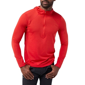 Sudadera con Capucha Deportiva de Media Cremallera para Hombre, Talla Grande, Lisa, Ligera, Transpirable, de Secado Rápido, para Entrenamiento Activo, Running y Gimnasio - Product Image 2