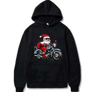 Sweats à capuche imprimés pour hommes Noël à capuche chaud nouveau 3D hommes sweat à capuche pull de noël adulte sweats à capuche amples - Product Image 2