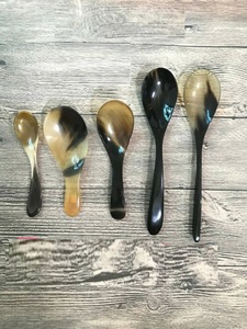 Cucharas de cuerno hechas a mano de excelente calidad a granel para Decoración de mesa de regalo o uso diario en la cocina disponibles a un precio asequible - Product Image 3