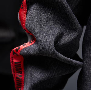 Chaqueta Vaquera Decorada con Bordado Animal en Tela Gris, Ropa de Alta Calidad para Hombre de STITCHMODE - Product Image 3