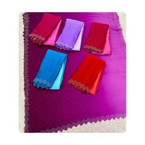 Đẹp Phong Cách Đám Cưới Thêu Vải Lưới <span class=keywords><strong>Saree</strong></span> Ấn Độ & Pakistan Quần Áo Cho Grand Đảng Nhập Cô Gái 'Phải Có - Product Image 2