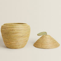 Whism — panier en résine naturelle, en forme de poire, pour la décoration de chambres d'enfants, vente en gros