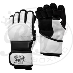 Boxeo profesional MMA Grappling Saco de boxeo Guantes de entrenamiento para artes marciales y combate-Material de cuero Kickboxing Taekwondo - Product Image 2