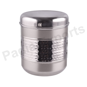 Airtight Stainless Steel Storage Canister with Metal Lid Kitchen <b>Container</b> for <b>Tea</b> <b>Coffee</b> <b>Sugar</b> Dry Foods Parties - Product Image 3